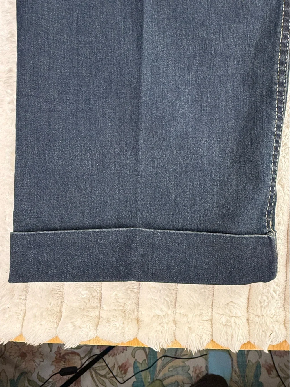 NWT J. Jill Genuine Fit Below Waist Cropped Denim Jeans Blue‎ 10T